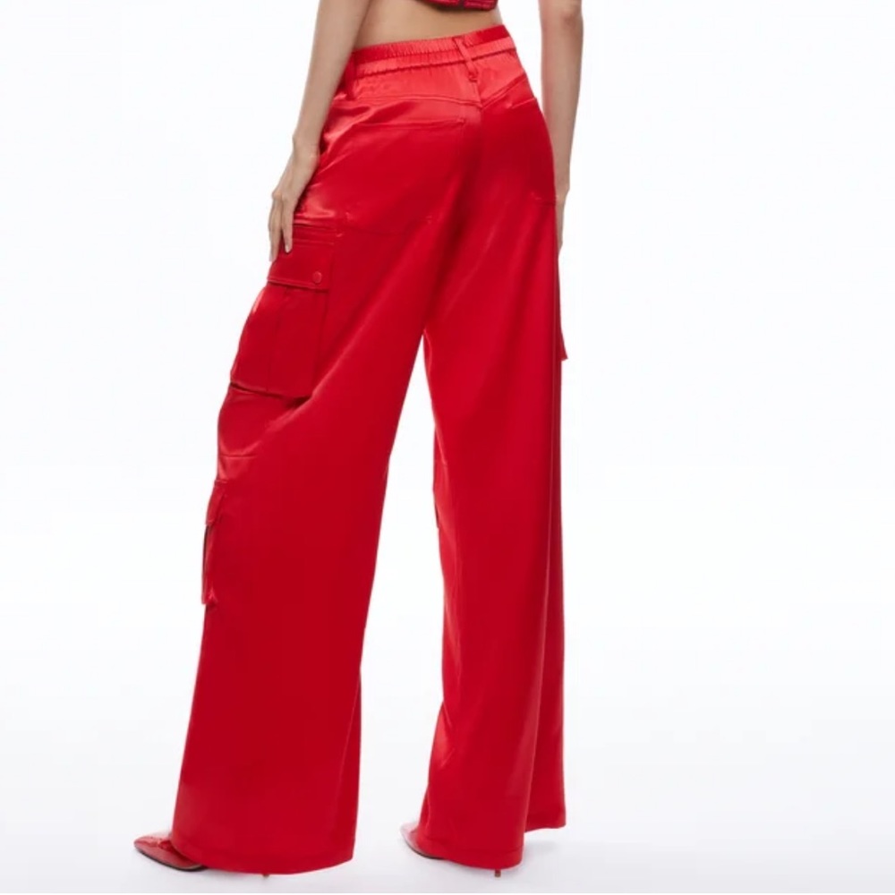 Alice and Olivia Joette low rise cargo pants - Picture 3 of 16